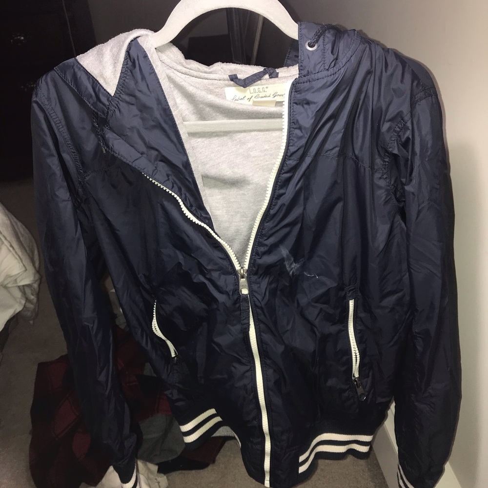 H&M windbreaker zip up